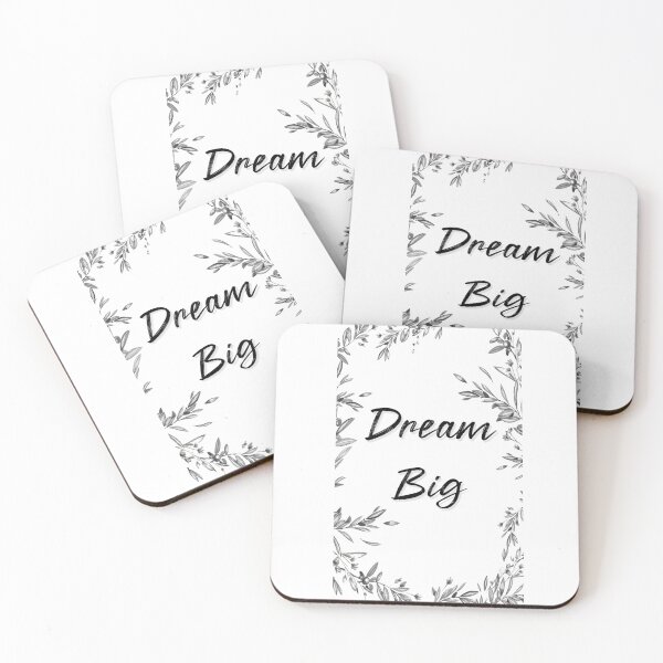 Item preview, Dream Big floral designed and sold by Monkeycraft.
