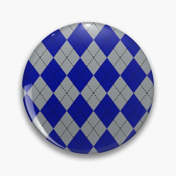 Item preview, Blue Gray House Colors Argyle Preppy Diamonds All Over designed and sold by Feeling Artsy.