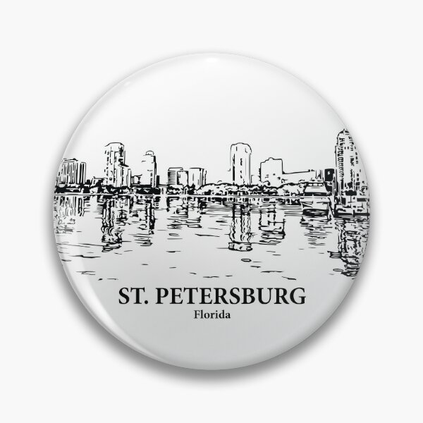 Item preview, St. Petersburg - Florida designed and sold by Lakeric Cityscapes.