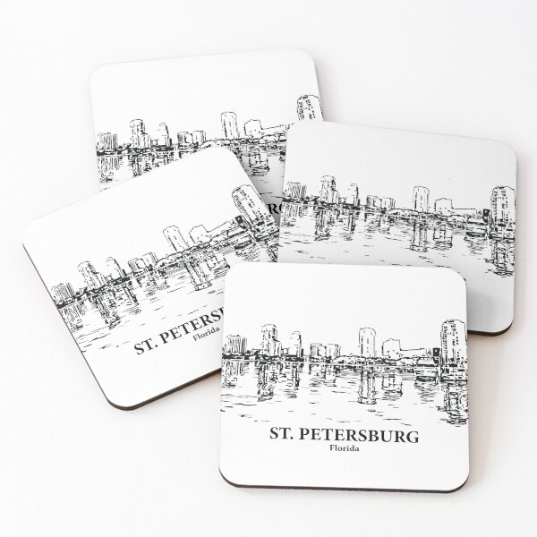 Item preview, St. Petersburg - Florida designed and sold by Lakeric Cityscapes.