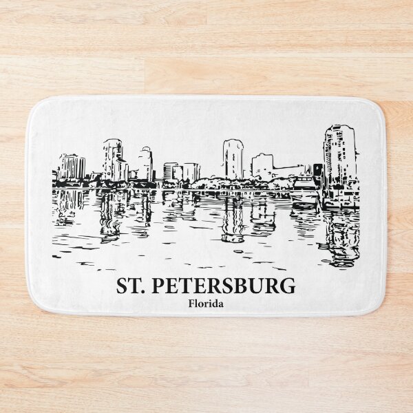 Item preview, St. Petersburg - Florida designed and sold by Lakeric Cityscapes.