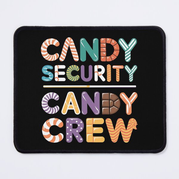 Item preview, Candy Security Candy Crew - For candy lovers and fans of fun Halloween vibes!. designed and sold by ZyziowskyArt.