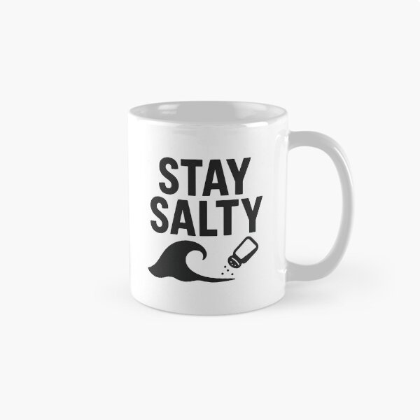 Item preview, Stay Salty – Ocean Inspired Funny Design designed and sold by BreadDifferentl.