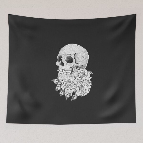 Item preview, Skull and Roses designed and sold by MA'VIR.