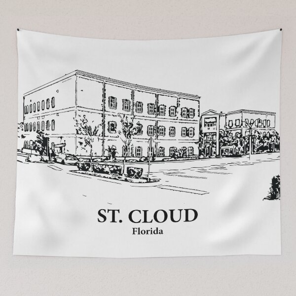 Item preview, St. Cloud - Florida designed and sold by Lakeric Cityscapes.