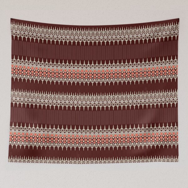 Item preview, Thai Sarong Weaving Pattern designed and sold by Dailyprintstyle.