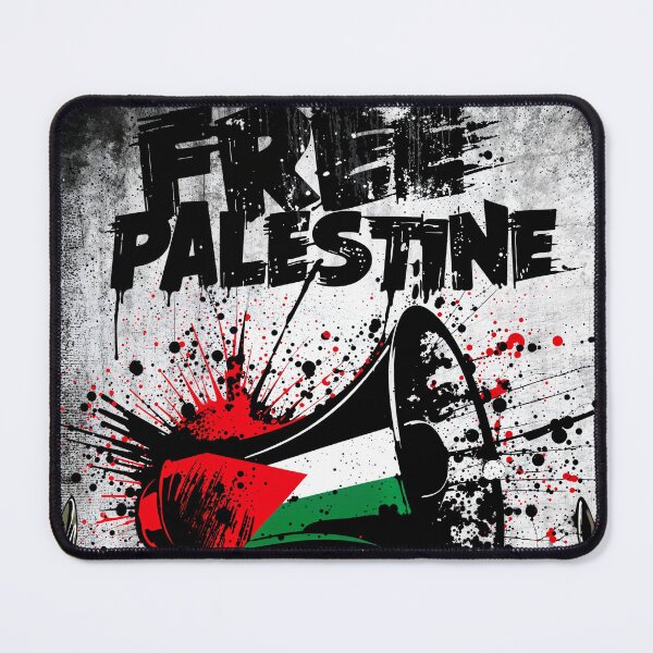 Item preview, Free Palestine Megaphone – Protest Art designed and sold by JOOOWW.