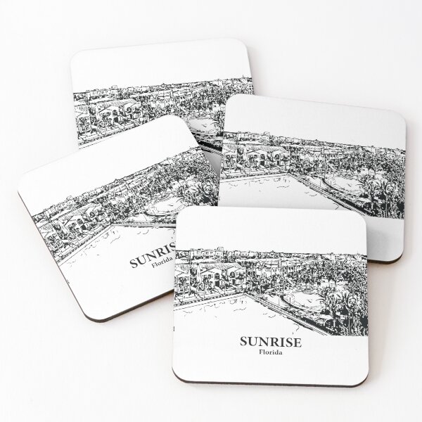 Item preview, Sunrise - Florida designed and sold by Lakeric Cityscapes.