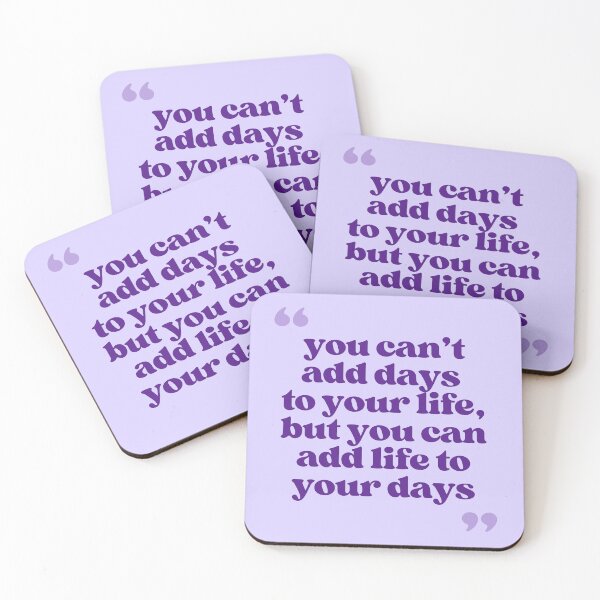 Item preview, Purple inspirational quote typographic print designed and sold by RuthB-Design.
