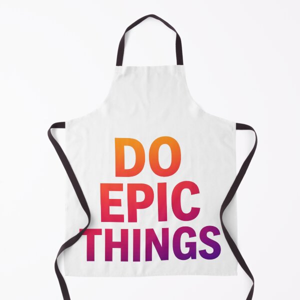 Item preview, Do Epic Things – Bold Motivational Quote Shirt | Gradient Typography Minimalist Graphic Tee for Dreamers & Achievers designed and sold by DevineCouture.