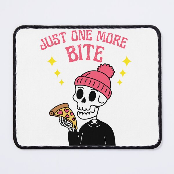 Item preview, Skeleton Pizza Love Bite designed and sold by Jamesteeshop09.