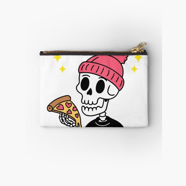 Item preview, Skeleton Pizza Love Bite designed and sold by Jamesteeshop09.