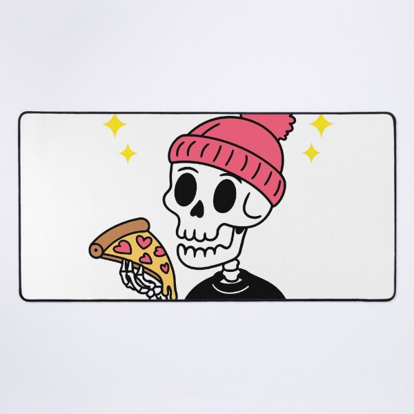 Item preview, Skeleton Pizza Love Bite designed and sold by Jamesteeshop09.