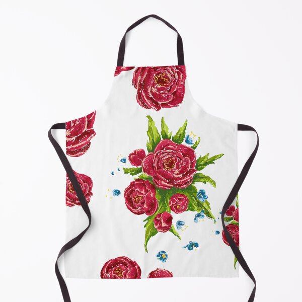 Item preview, Red Roses Pattern – Elegant Floral Design designed and sold by AlisaArtDecor.