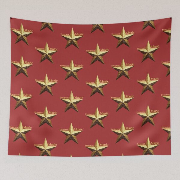 Item preview, Evergreen Magic - Golden Poinsettia designed and sold by shirt-de-sign.
