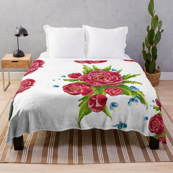 Item preview, Red Roses Pattern – Elegant Floral Design designed and sold by AlisaArtDecor.