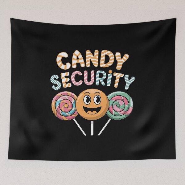 Item preview, Candy Security Candy Crew - For candy lovers and fans of fun Halloween vibes!. designed and sold by ZyziowskyArt.