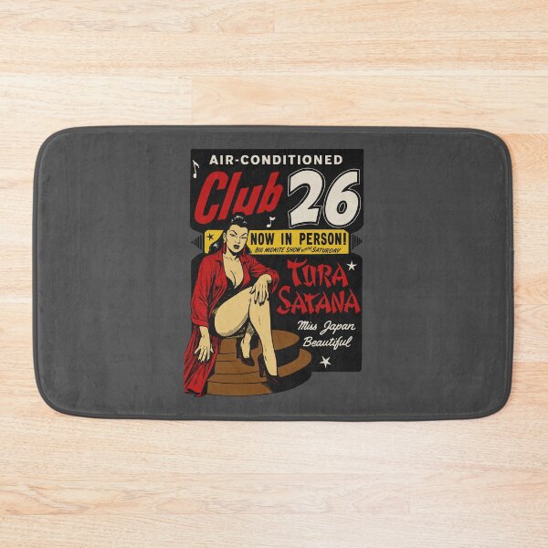 Item preview, Vintage Tura Satana Burlesque Club Fan Art designed and sold by Kujo Dangerous Vintage.