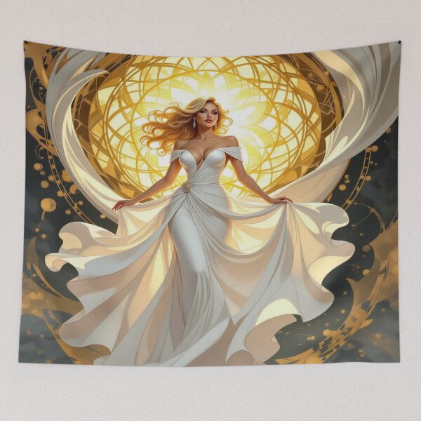 Item preview, Celestial Queen – Golden Power in Motion designed and sold by FotoworldEdel.