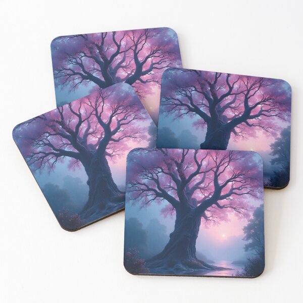 Item preview, Ethereal Twilight Tree designed and sold by oanaunciuleanu.
