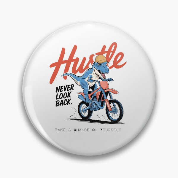 Item preview, Hustle. Never Look Back. Take a chance on yourself. designed and sold by InkVolt.