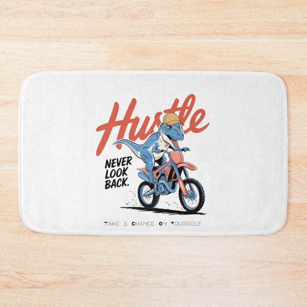 Item preview, Hustle. Never Look Back. Take a chance on yourself. designed and sold by InkVolt.