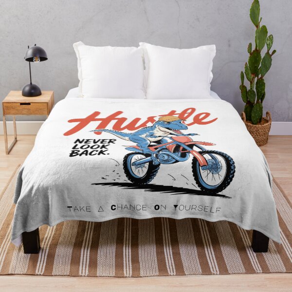 Item preview, Hustle. Never Look Back. Take a chance on yourself. designed and sold by InkVolt.