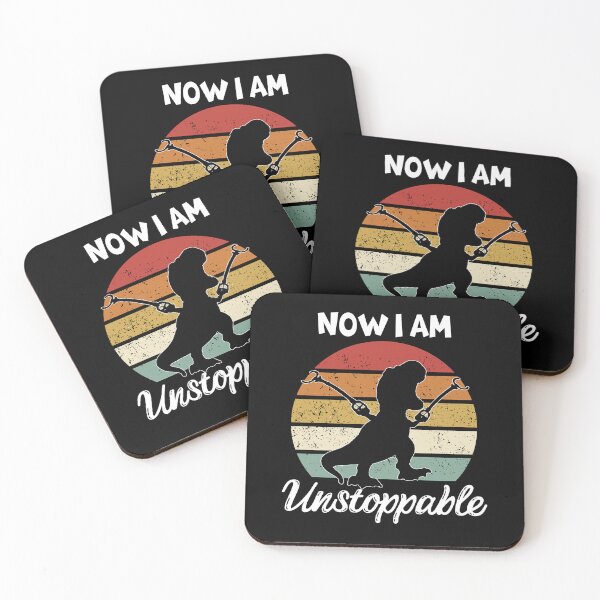 Item preview, Retro Vintage Now I Am Unstoppable Trex Funny T-Rex 2025 designed and sold by BornBorn.