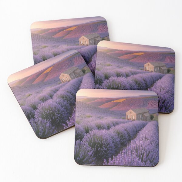 Item preview, Lifestyle Hub: Golden Sunset Over Lavender Fields designed and sold by M&M Lifestyle Hub.