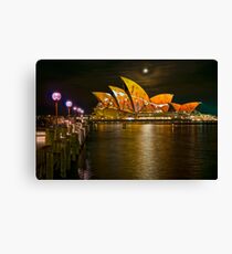 One of many.....A Vivid Opera House Canvas Print