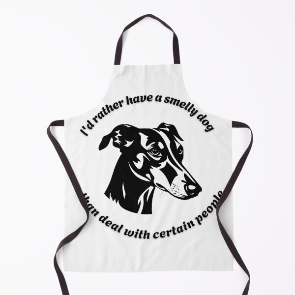 Item preview, Greyhound I'd rather have a smelly dog designed and sold by OhMyCotton.