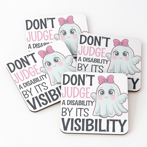 Item preview, Don't Judge a Disability by Its Visibility - The perfect gift for those who support disability awareness and inclusivity. designed and sold by ZyziowskyArt.