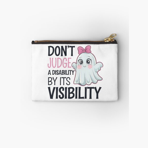Item preview, Don't Judge a Disability by Its Visibility - The perfect gift for those who support disability awareness and inclusivity. designed and sold by ZyziowskyArt.