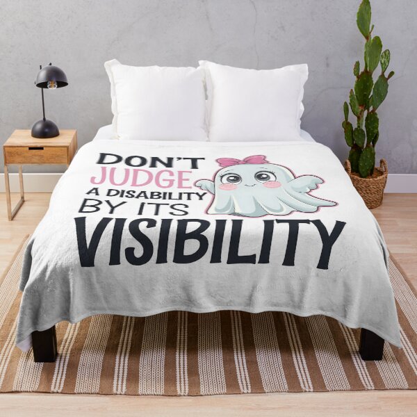 Item preview, Don't Judge a Disability by Its Visibility - The perfect gift for those who support disability awareness and inclusivity. designed and sold by ZyziowskyArt.