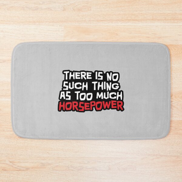 Item preview, Horsepower Meme Sticker - No Such Thing As Too Much HP (Car Guy Gift) designed and sold by ApexFibers.