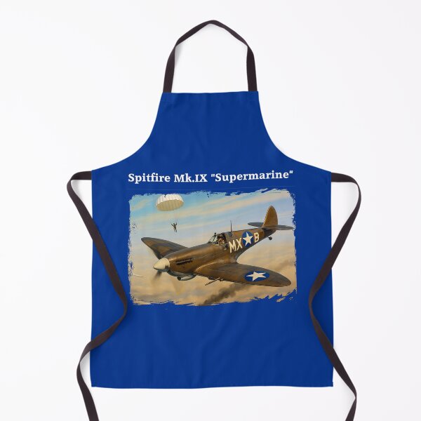 Artikelvorschau, WW2 Britisches Flugzeug Spitfire MkIX Kampfflugzeug WWII Flugzeug Luftfahrt entworfen und verkauft von Blok45.