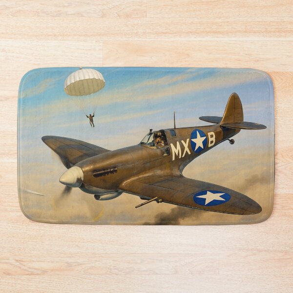Artikelvorschau, WW2 Britisches Flugzeug Spitfire MkIX Kampfflugzeug WWII Flugzeug Luftfahrt entworfen und verkauft von Blok45.