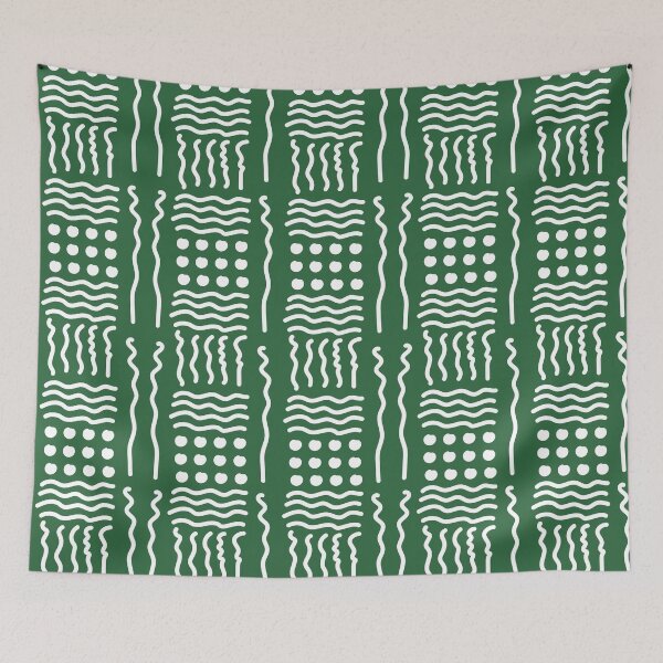Item preview, bogolan loincloth patterns designed and sold by Wolagno.