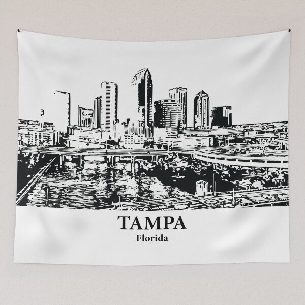 Artikelvorschau, Tampa - Florida entworfen und verkauft von Lakeric Cityscapes.
