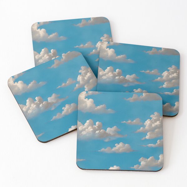 Item preview, Soft white clouds drifting across the blue sky. designed and sold by MissYouONLY.