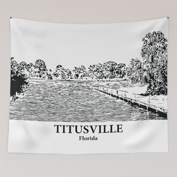 Item preview, Titusville - Florida designed and sold by Lakeric Cityscapes.