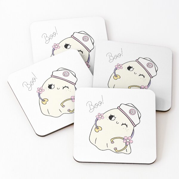 Item preview, Nurse Life Ghost Boo! Cute Halloween Design designed and sold by TheMysticNook.