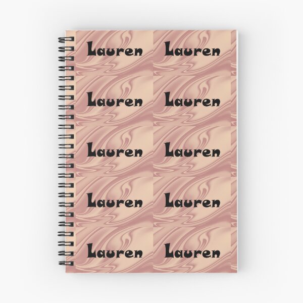 Item preview, Lauren Name Design - Cute Font, Minimalist, with Black Lettering :) designed and sold by Myriel-Myriel.
