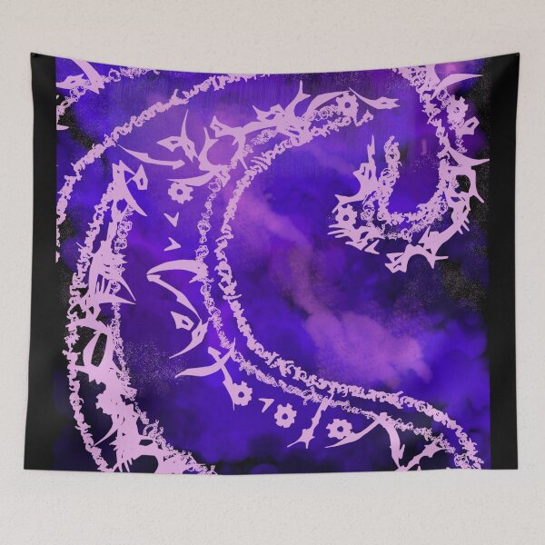 Item preview, Spirals of the Universe Abstract Painting designed and sold by Leviathancraft.