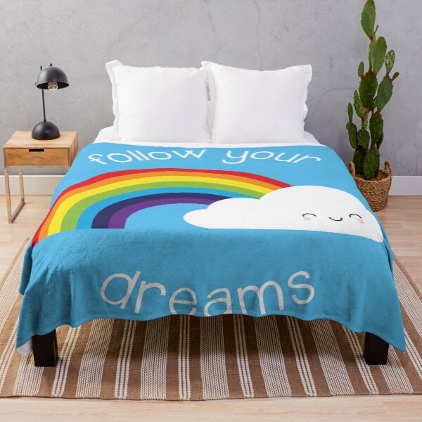 Item preview, Follow Your Dreams Kawaii Rainbow designed and sold by marcelinesmith.