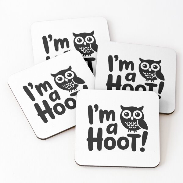 Item preview, I'm A Hoot! Cute Owl Pun designed and sold by PMCreative.