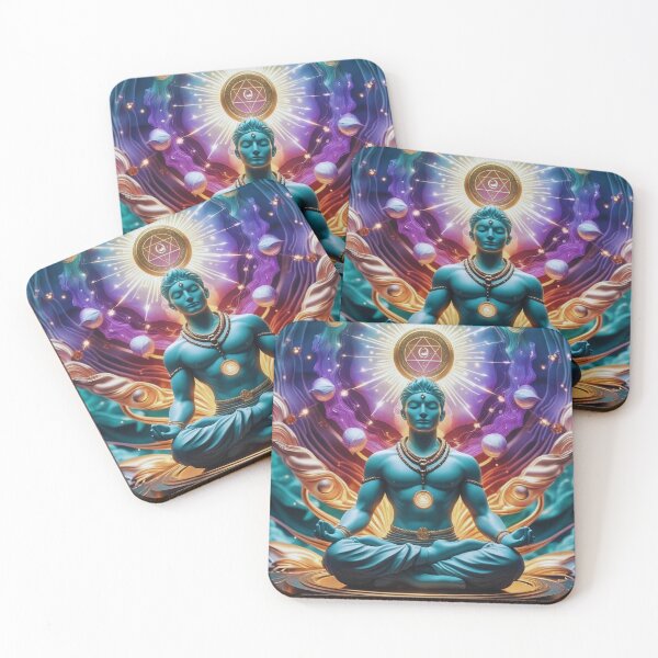 Item preview, Sacred Mandala Energy Design – Spiritual Cosmic Art for Meditation & Balance designed and sold by ArtivaNest.