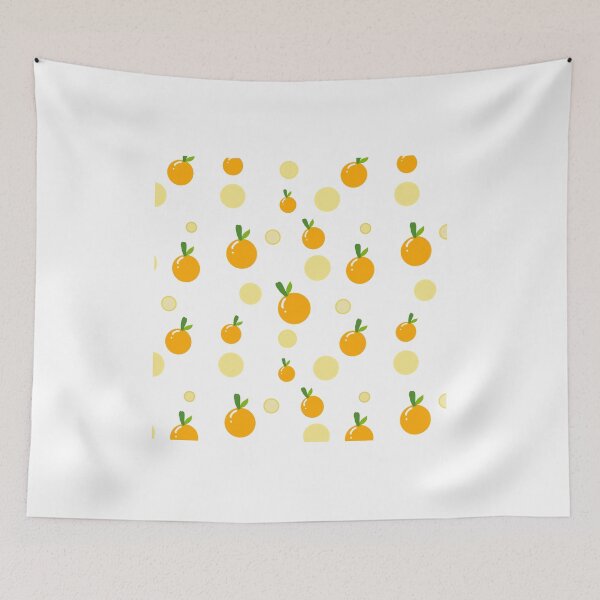 Item preview, Orange Fruit Pattern – Cute Citrus Seamless Design designed and sold by Teenidesign .
