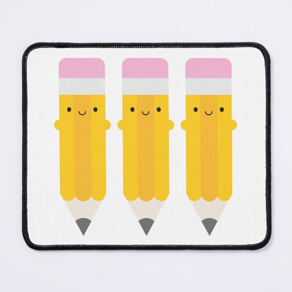 Item preview, Happy Kawaii Pencils designed and sold by marcelinesmith.