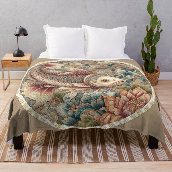 Item preview, Colorful Fish: Embodying Thai Flower Patterns   designed and sold by Vanich-Panich.